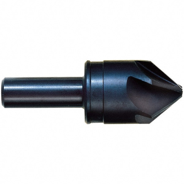 M.A. Ford 79075002T Countersink 3/4" Head Dia, 82.00 deg Included Angle, 6 Flute, High-Speed Steel, Right Hand Cut