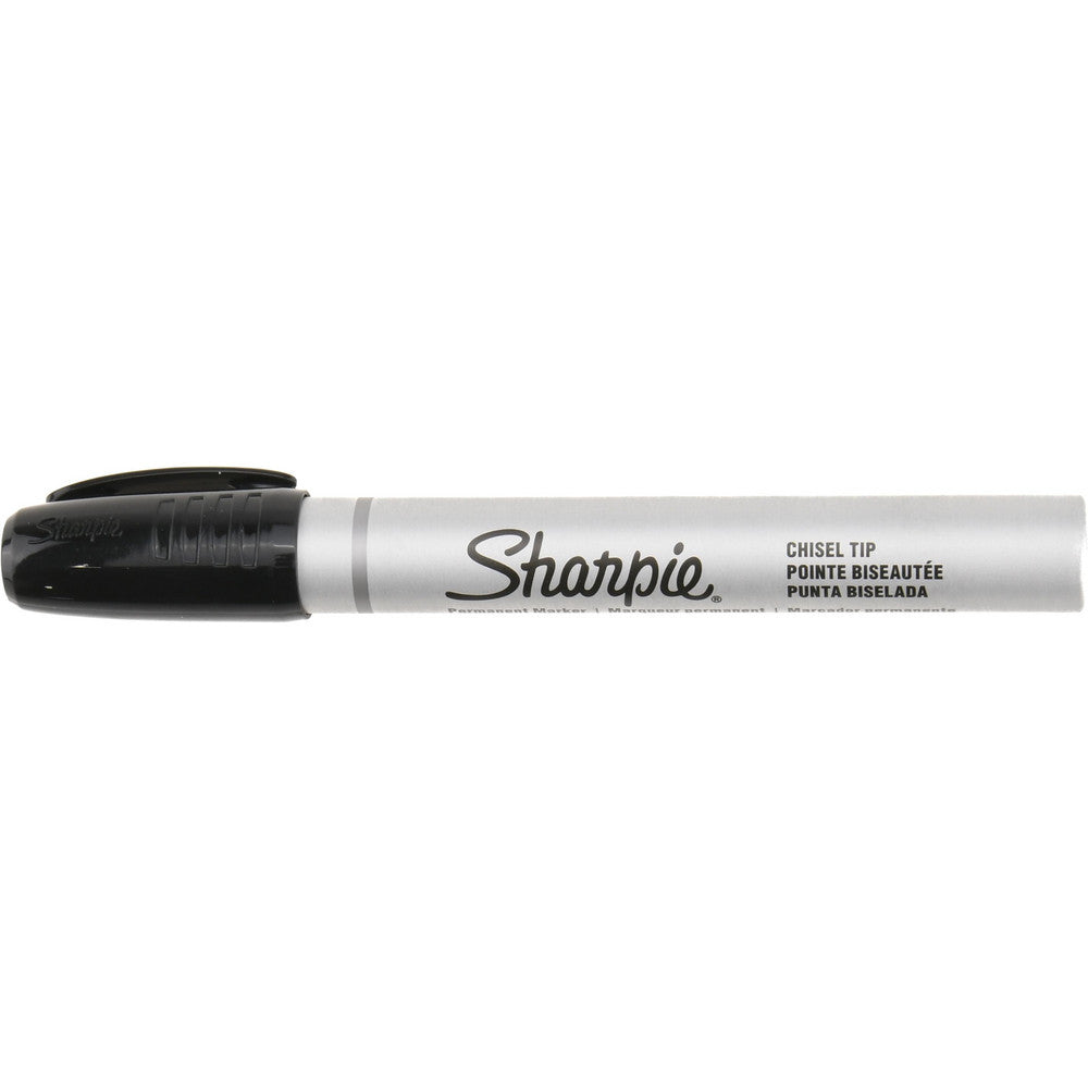 Sharpie 1794224 Permanent Marker Black, AP Non-Toxic, Chisel Point