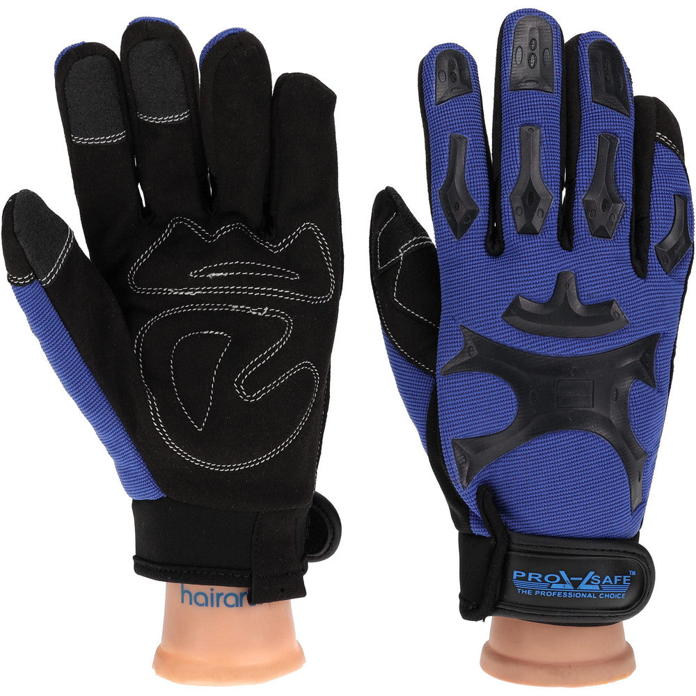 PRO-SAFE GLA-M3-M Work Gloves PRO-SAFE Size Medium, Not Lined, Synthetic Leather