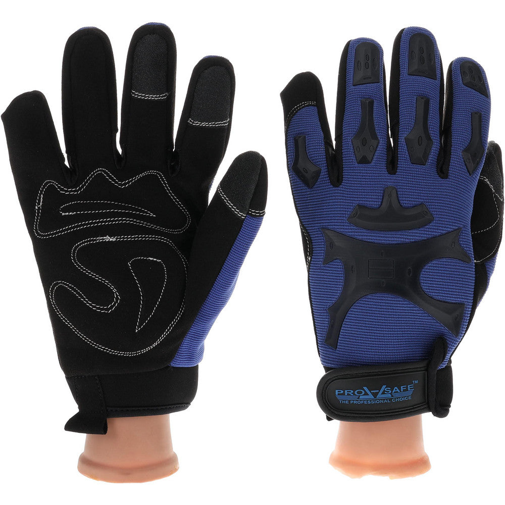 PRO-SAFE GLA-M3-L Work Gloves PRO-SAFE Size Large, Not Lined, Synthetic Leather