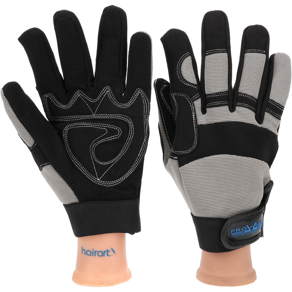 PRO-SAFE GLA-M2-L Work Gloves PRO-SAFE Size Large, Not Lined, Synthetic Leather