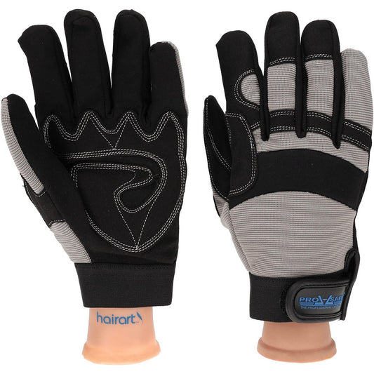 PRO-SAFE GLA-M2-XL Work Gloves PRO-SAFE Size X-Large, Not Lined, Synthetic Leather