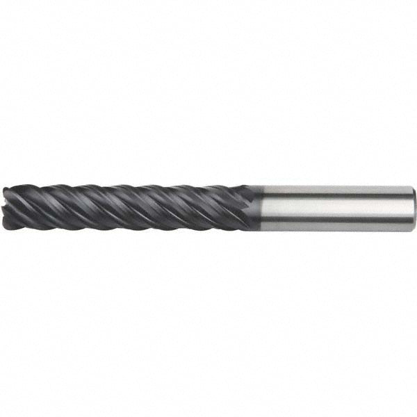 Kennametal 4124325 Corner Radius End Mill 6.00 mm Dia, 18.00 mm LOC, 0.51 mm Radius, 5 Flute, Solid Carbide