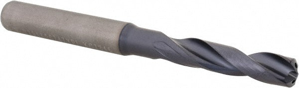 Kennametal 3904149 Screw Machine Length Drill Bit 17/64" Dia, 140 deg Point, Solid Carbide
