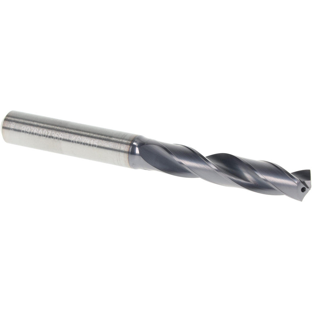 Kennametal 4054508 Screw Machine Length Drill Bit Letter L, 140 deg Point, Solid Carbide