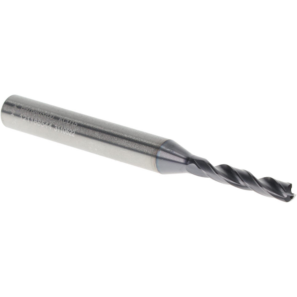 Kennametal 3110522 Screw Machine Length Drill Bit 3.20 mm Dia, 140 deg Point, Solid Carbide