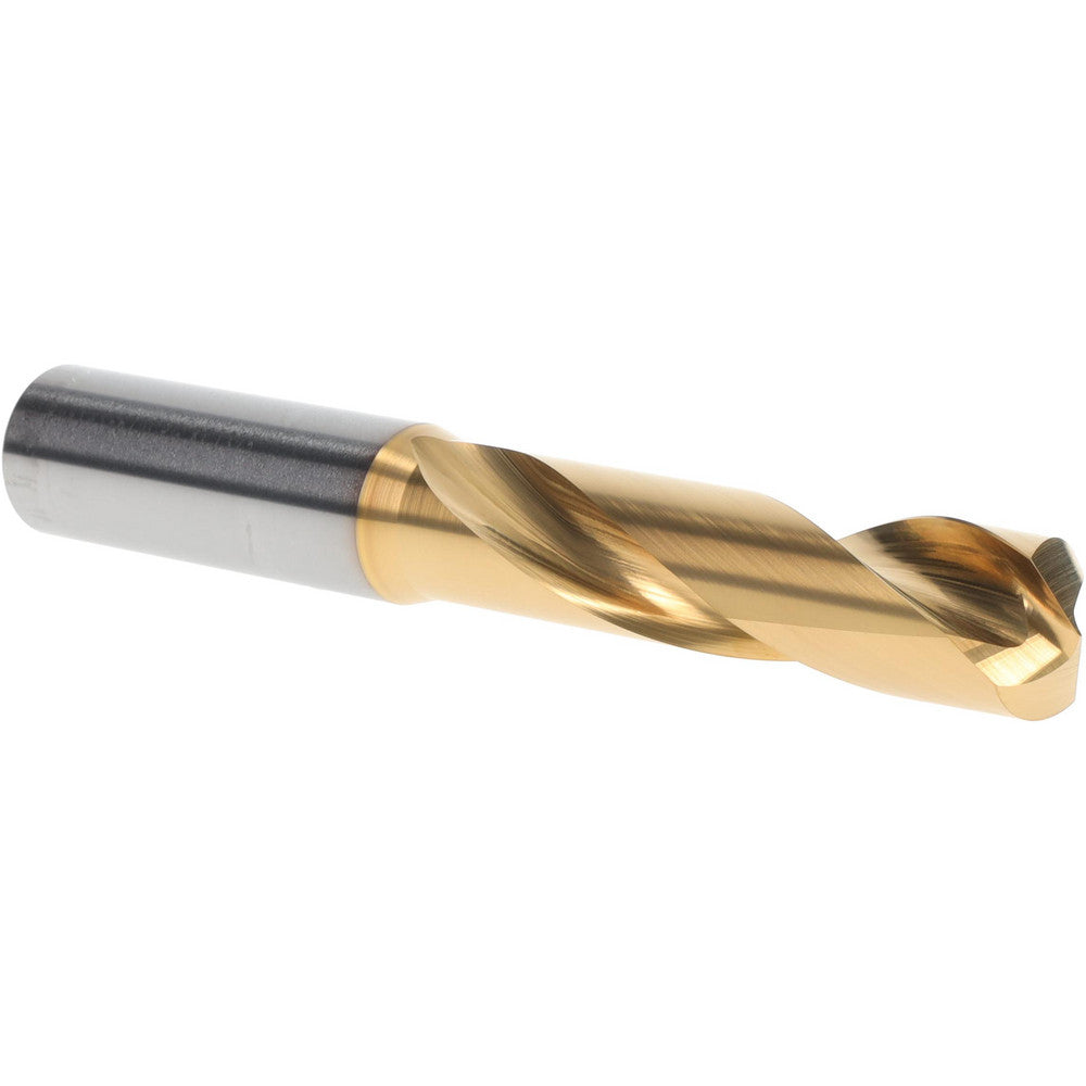 Kennametal 4150367 Screw Machine Length Drill Bit 21/32" Dia, 140 deg Point, Solid Carbide