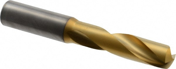 Kennametal 4150362 Screw Machine Length Drill Bit 41/64" Dia, 140 deg Point, Solid Carbide