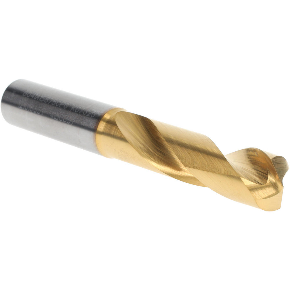 Kennametal 4150357 Screw Machine Length Drill Bit 5/8" Dia, 140 deg Point, Solid Carbide