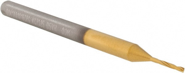 Kennametal 4151624 Micro Drill Bit 1.02 mm Dia, (0.0400"), 140 deg, Solid Carbide