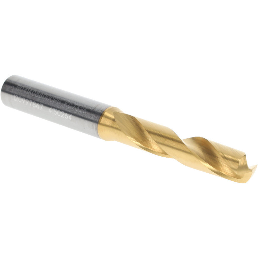 Kennametal 4150264 Screw Machine Length Drill Bit 8.80 mm Dia, 140 deg Point, Solid Carbide