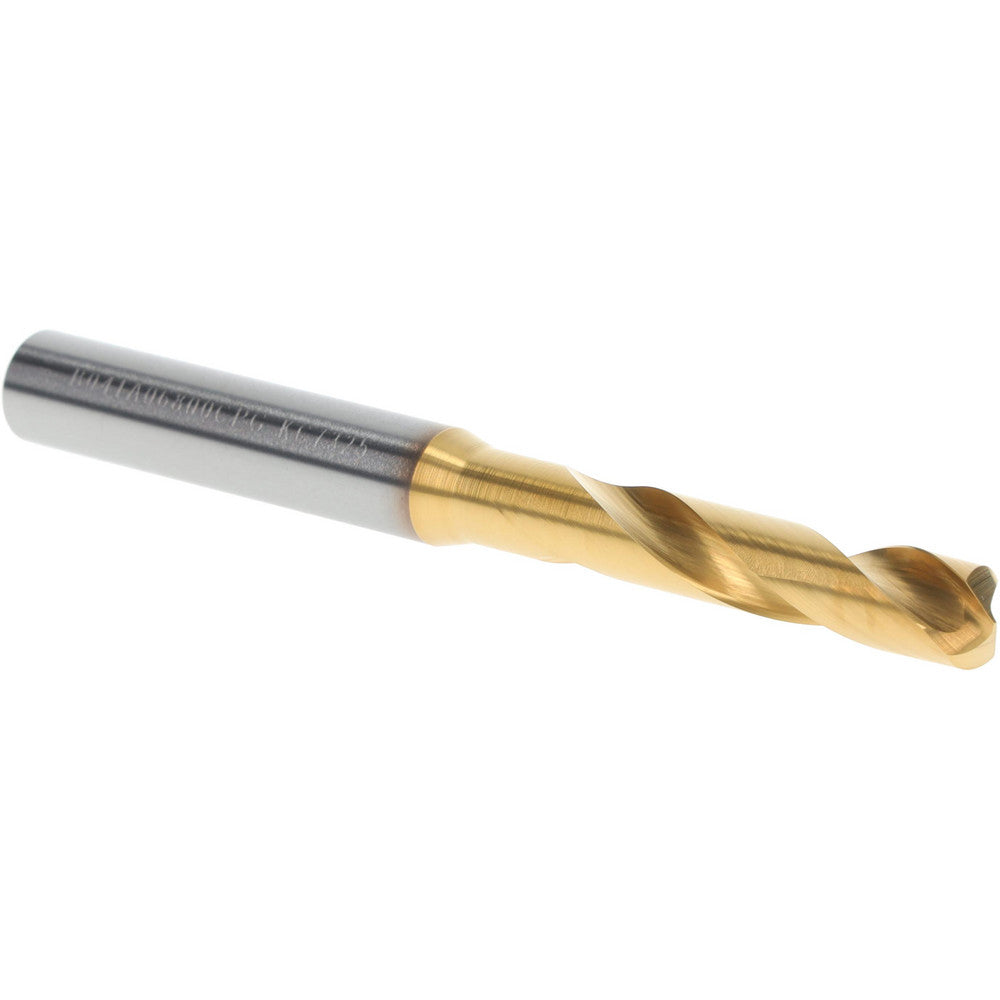 Kennametal 4150238 Screw Machine Length Drill Bit 6.80 mm Dia, 140 deg Point, Solid Carbide