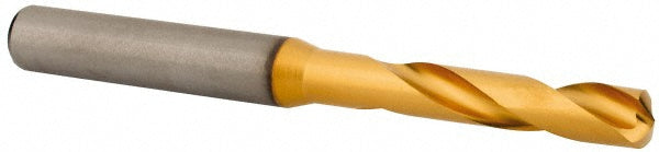 Kennametal 4150232 Screw Machine Length Drill Bit 6.50 mm Dia, 140 deg Point, Solid Carbide
