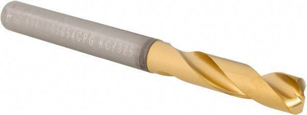 Kennametal 4150225 Screw Machine Length Drill Bit 15/64" Dia, 140 deg Point, Solid Carbide