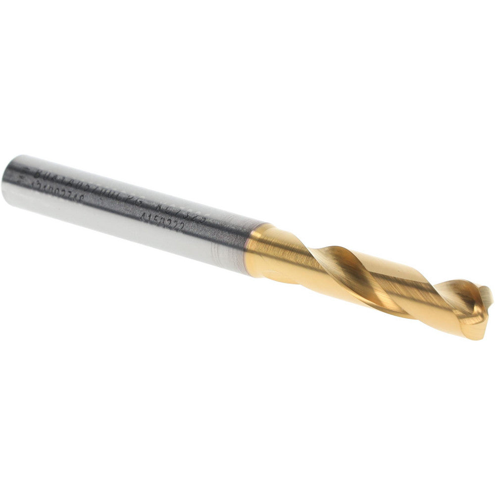 Kennametal 4150222 Screw Machine Length Drill Bit 5.70 mm Dia, 140 deg Point, Solid Carbide