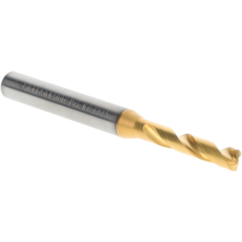 Kennametal 4150199 Screw Machine Length Drill Bit 4.30 mm Dia, 140 deg Point, Solid Carbide