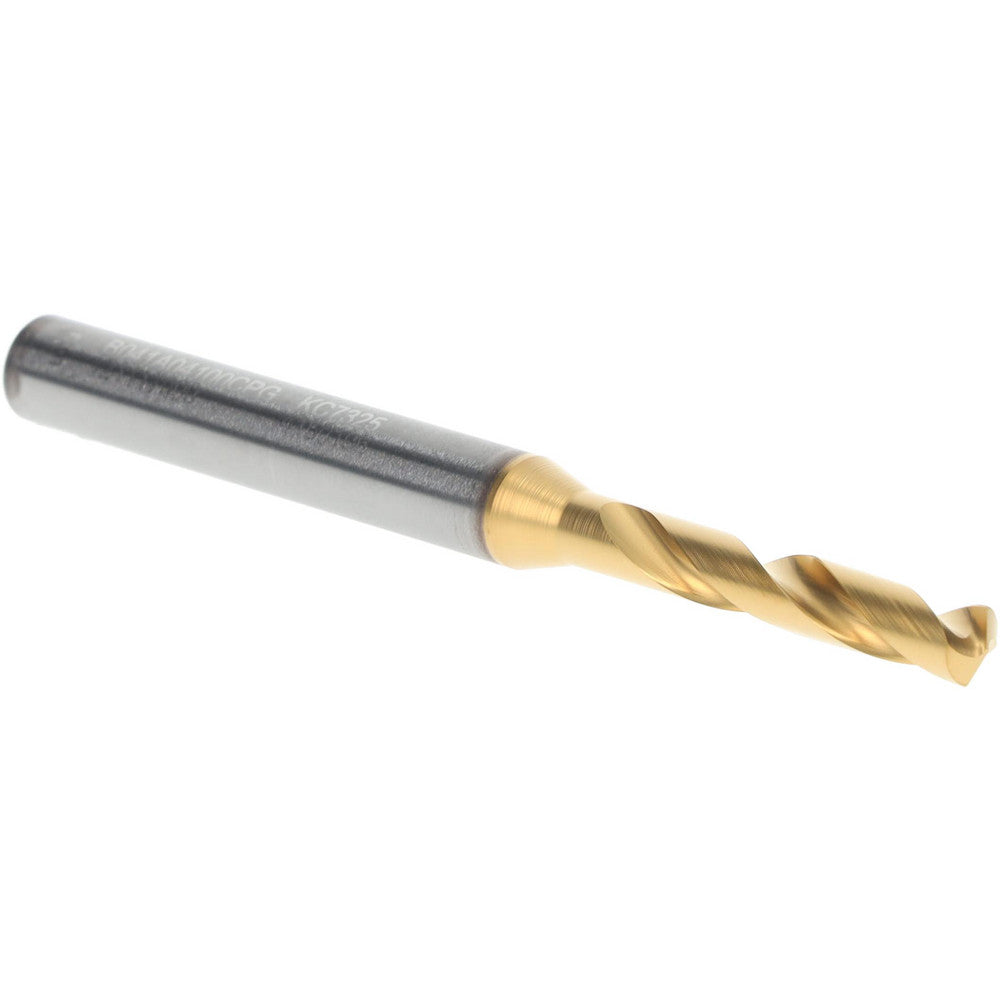 Kennametal 4150196 Screw Machine Length Drill Bit 4.10 mm Dia, 140 deg Point, Solid Carbide