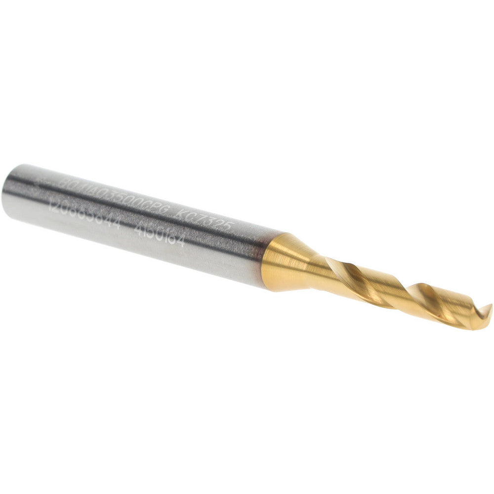 Kennametal 4150184 Screw Machine Length Drill Bit 3.50 mm Dia, 140 deg Point, Solid Carbide