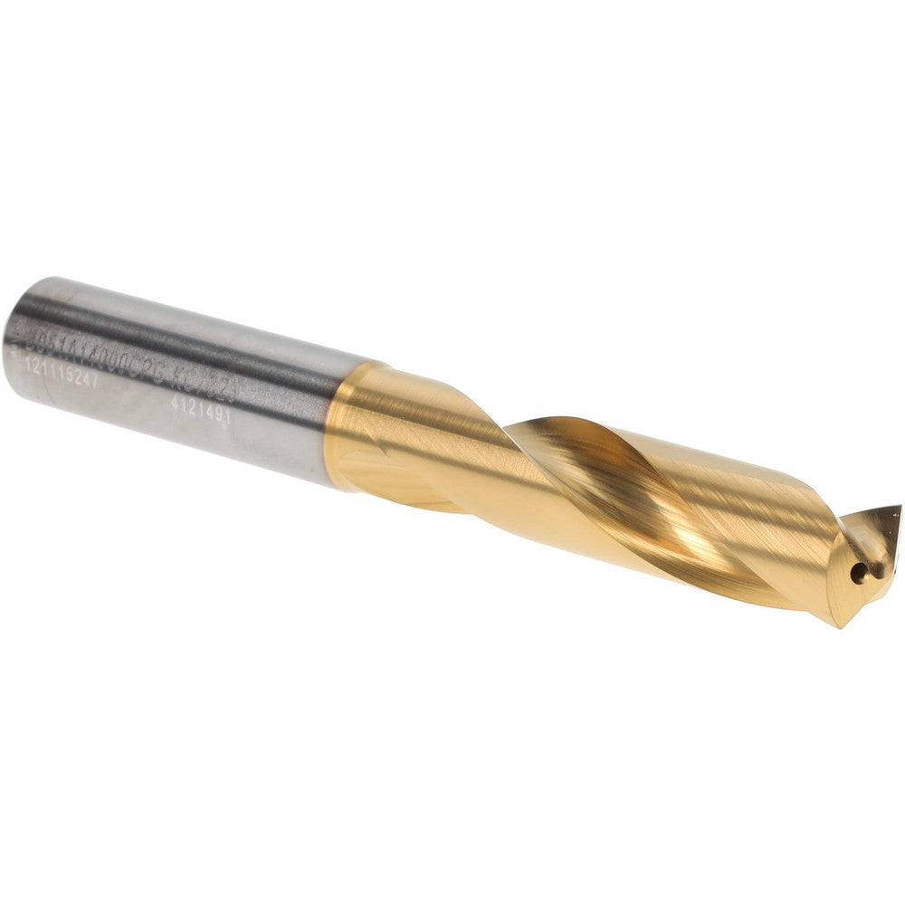 Kennametal 4121491 Screw Machine Length Drill Bit 14.00 mm Dia, 140 deg Point, Solid Carbide