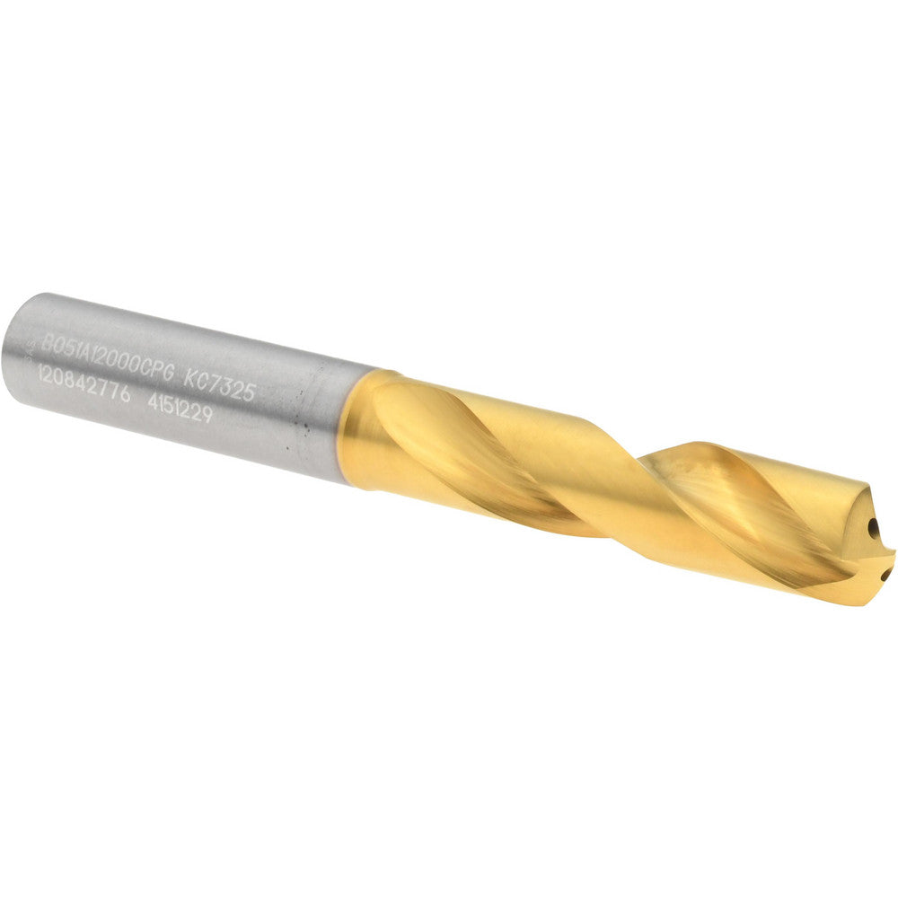 Kennametal 4151229 Screw Machine Length Drill Bit 12.00 mm Dia, 140 deg Point, Solid Carbide