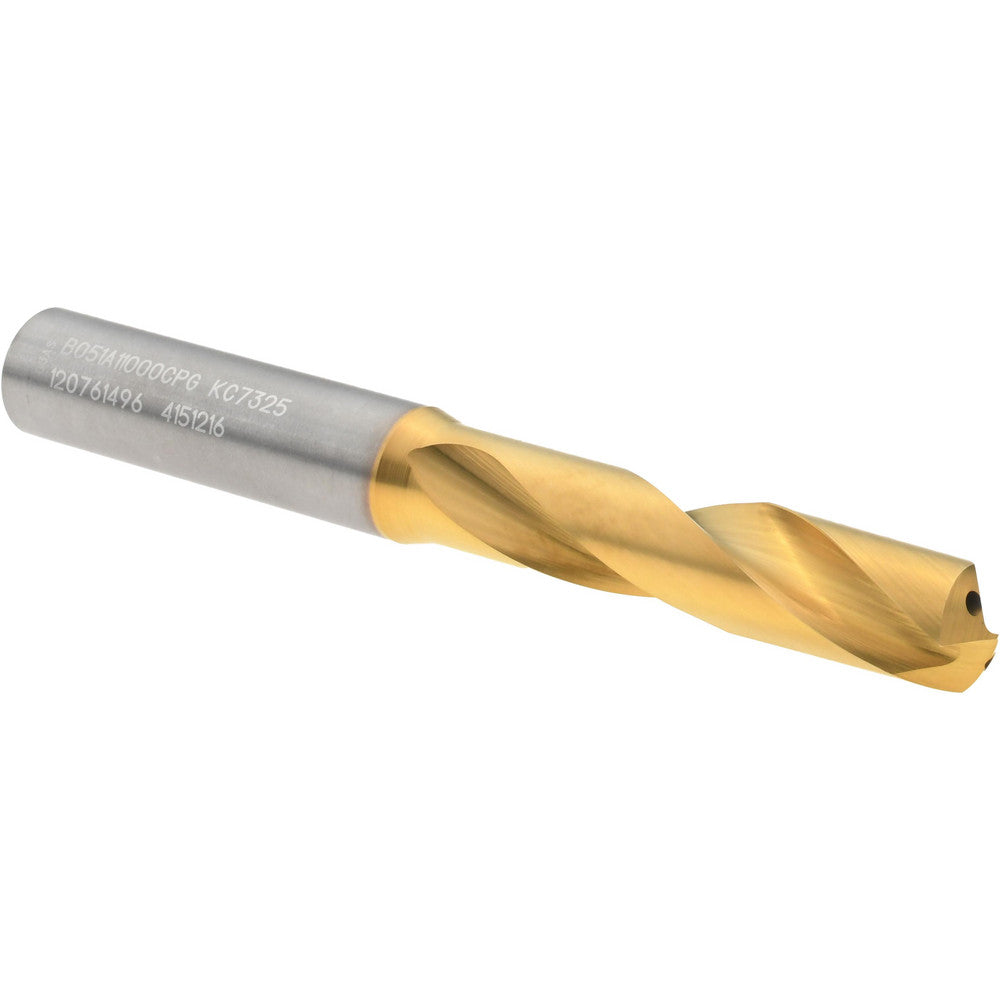 Kennametal 4151216 Screw Machine Length Drill Bit 11.00 mm Dia, 140 deg Point, Solid Carbide