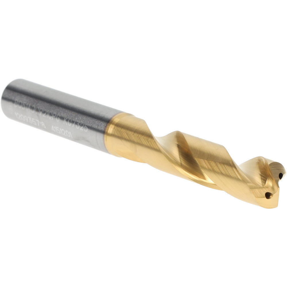 Kennametal 4151201 Screw Machine Length Drill Bit 25/64" Dia, 140 deg Point, Solid Carbide