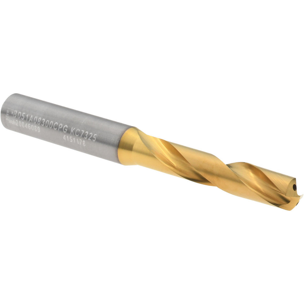 Kennametal 4151178 Screw Machine Length Drill Bit 8.30 mm Dia, 140 deg Point, Solid Carbide
