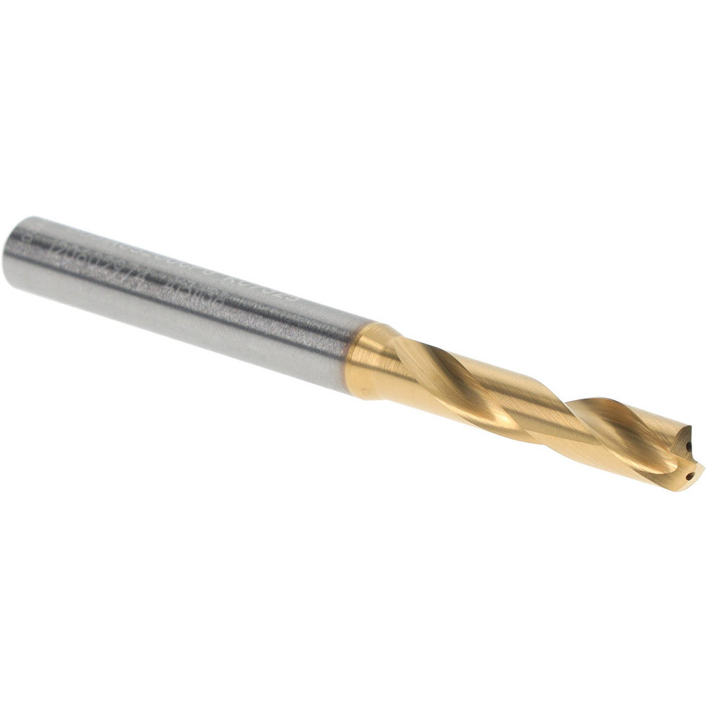 Kennametal 4151138 Screw Machine Length Drill Bit 5.20 mm (0.2047) Dia, 140 deg, Solid Carbide