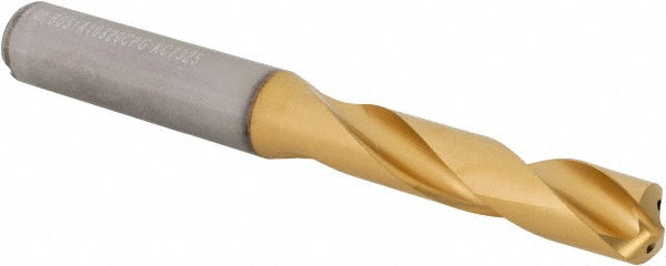 Kennametal 4150458 Screw Machine Length Drill Bit 13/32" Dia, 140 deg Point, Solid Carbide