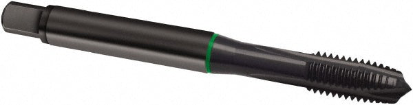 Guhring 9028760030000 Spiral Point Tap M3 x 0.5, Metric, 3 Flutes, Plug, 6H, Cobalt, Oxide Finish