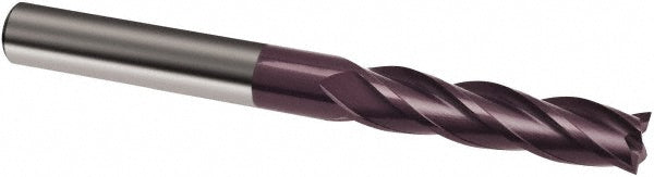 Guhring 9031550095200 Corner Chamfer End Mill 3/8" Dia, 1-5/8" LOC, 4 Flute, Solid Carbide
