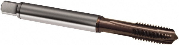 Guhring 9029190048260 Spiral Point Tap #10-32 UNF, 3 Flutes, Plug Chamfer, 2BX Class of Fit, HSS, TiAlN Coated