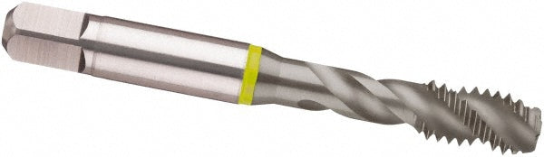 Guhring 9039640035050 Spiral Flute Tap #6-32, UNC, 3 Flute, Modified Bottoming, 2B Class of Fit, Cobalt, MolyGlide Finish