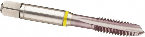 Guhring 9039610063500 Spiral Point Tap 1/4-20 UNC, 3 Flutes, Plug Chamfer, 2B Class of Fit, High-Speed Steel-E, MolyGlide Coated