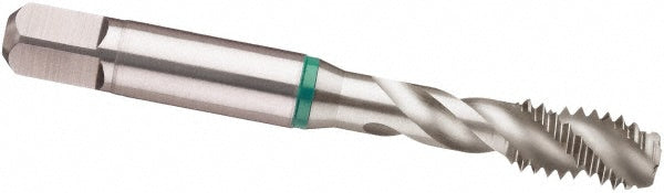 Guhring 9039190021840 Spiral Flute Tap #2-56, UNC, 3 Flute, Modified Bottoming, 2B Class of Fit, Cobalt, Bright/Uncoated