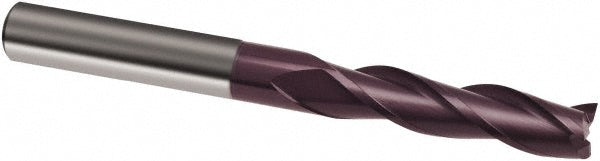 Guhring 9031710047600 Corner Chamfer End Mill 3/16" Dia, 1-1/4" LOC, 3 Flute, Solid Carbide