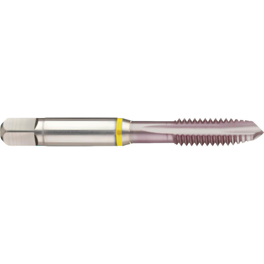 Guhring 9039620054860 Spiral Point Tap #12-28 UNF, 3 Flutes, Plug Chamfer, 2B Class of Fit, High-Speed Steel-E, MolyGlide Coated