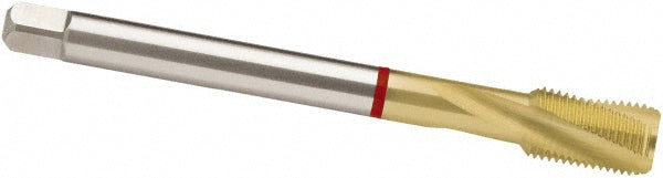 Guhring 9041250111130 Spiral Point Tap 7/16-20, UNF, 3 Flutes, Modified Bottoming, 2B, Powdered Metal, TiN Finish