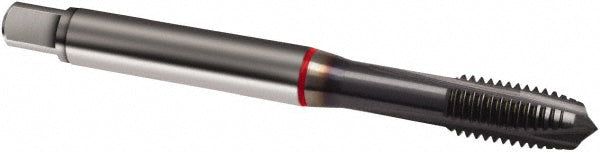 Guhring 9019140020000 Spiral Point Tap M2 x 0.4, Metric, 3 Flutes, Plug, 6H, Cobalt, TiCN Finish