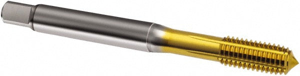 Guhring 9009190080000 Thread Forming Tap M8x1.25 Metric, 6HX Class of Fit, Bottoming, Cobalt, TiN Coated