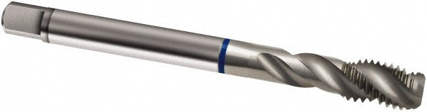 Guhring 9009100240000 Spiral Flute Tap M24 x 3.00, Metric, 4 Flute, Modified Bottoming, 6H Class of Fit, Powdered Metal, Bright/Uncoated