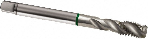 Guhring 9008900240000 Spiral Flute Tap M24 x 3.00, Metric, 4 Flute, Modified Bottoming, 6H Class of Fit, Cobalt, Bright/Uncoated