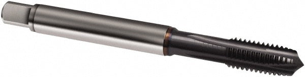 Guhring 9010600095250 Spiral Point Tap 3/8-24, UNF, 4 Flutes, Plug, 3BX, Powdered Metal, TiCN Finish