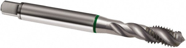 Guhring 9027900030000 Spiral Flute Tap M3 x 0.50, Metric, 3 Flute, Bottoming, 6H Class of Fit, Cobalt, Bright/Uncoated