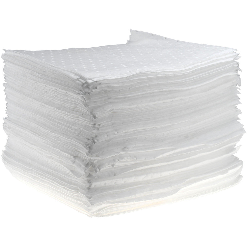 PRO-SAFE Q200SMS Sorbent Pad Oil Only Use, 15" Wide, 17" Long, 32 gal, White