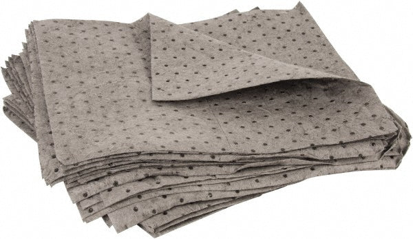 PRO-SAFE UQEP50 Sorbent Pad Universal Use, 30" Wide, 30" Long, 41 gal, Gray