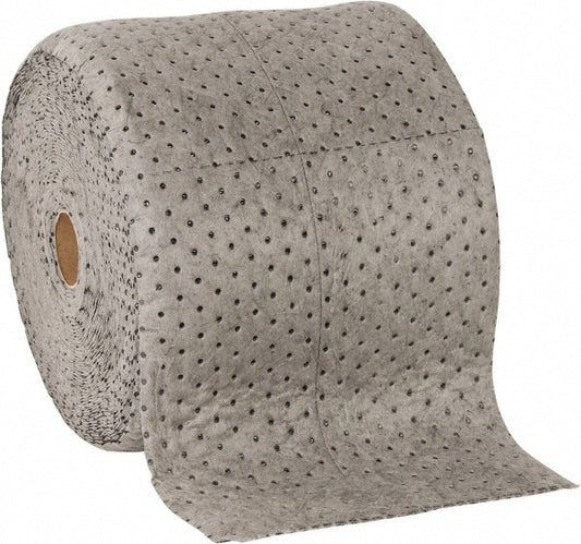 PRO-SAFE UQ150S-P-1 Sorbent Pad Universal Use, 15" Wide, 150' Long, 24 gal, Gray