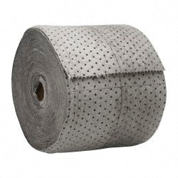 PRO-SAFE UQ150S-SM-1 Sorbent Pad Universal Use, 15" Wide, 150' Long, Gray