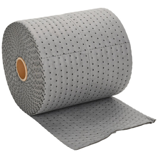 PRO-SAFE UQ150S-1-P Sorbent Pad Universal Use, 15" Wide, 150' Long, 25 gal, Gray