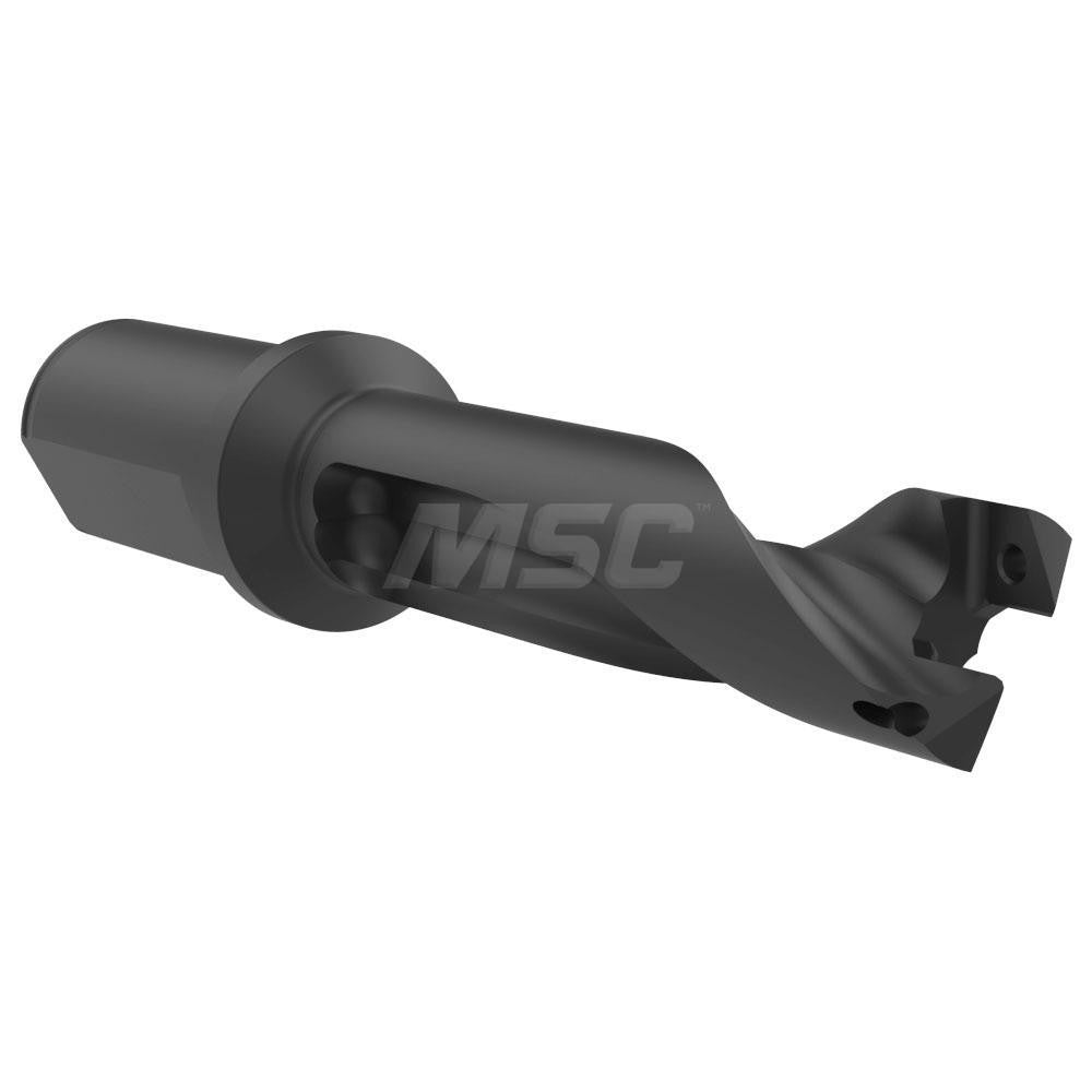 Allied Machine and Engineering 60326S-125F Replaceable-Tip Drill 26 to 28.57 mm Dia, 3.4219" Max Depth, 1-1/4" Straight-Cylindrical Shank